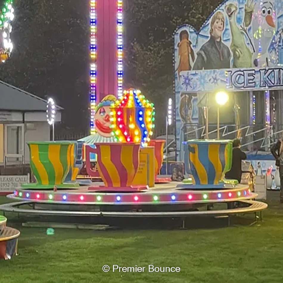 Juvenile Tea Cups Fun Fair Ride Hire - Fairground Equipment Hirers UK